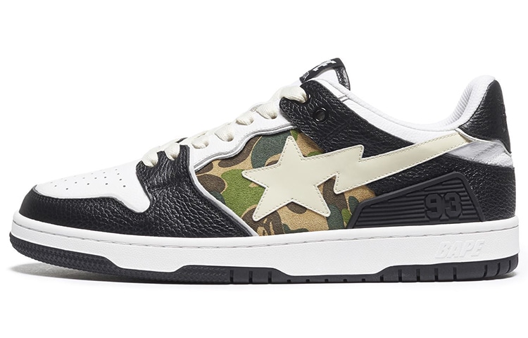 A BATHING APE SK8 Sta Lace-Up Black