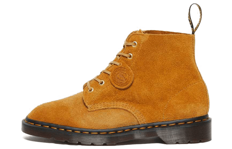 DR.MARTENS Dr. Martens 101 Suede Ankle Boots Tan