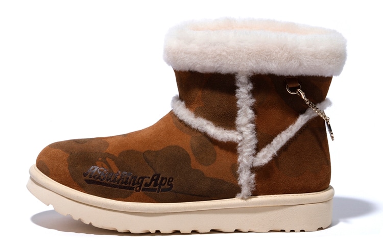 UGG x Bape Classic Mini Brown