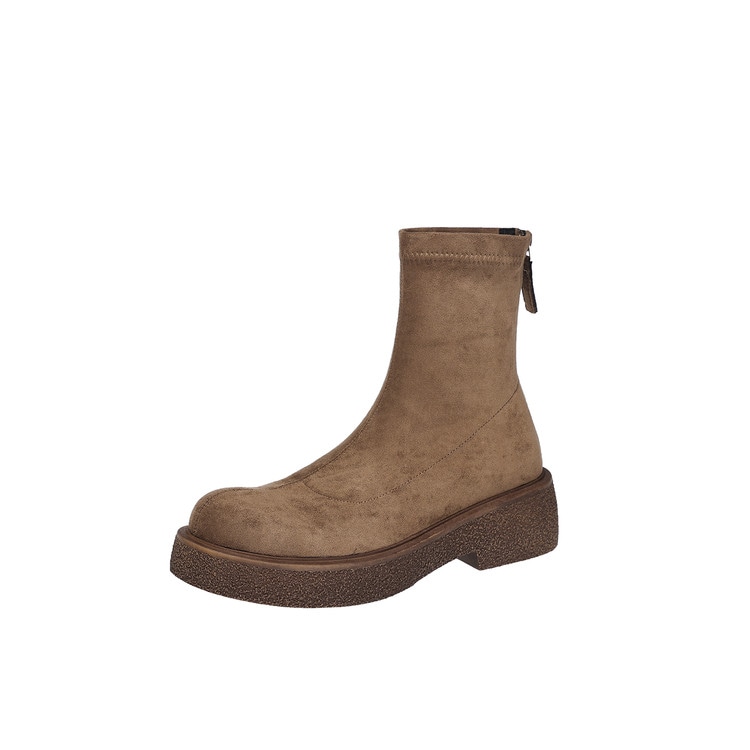 Yeezyy Reezy Suede Thick Sole Boots