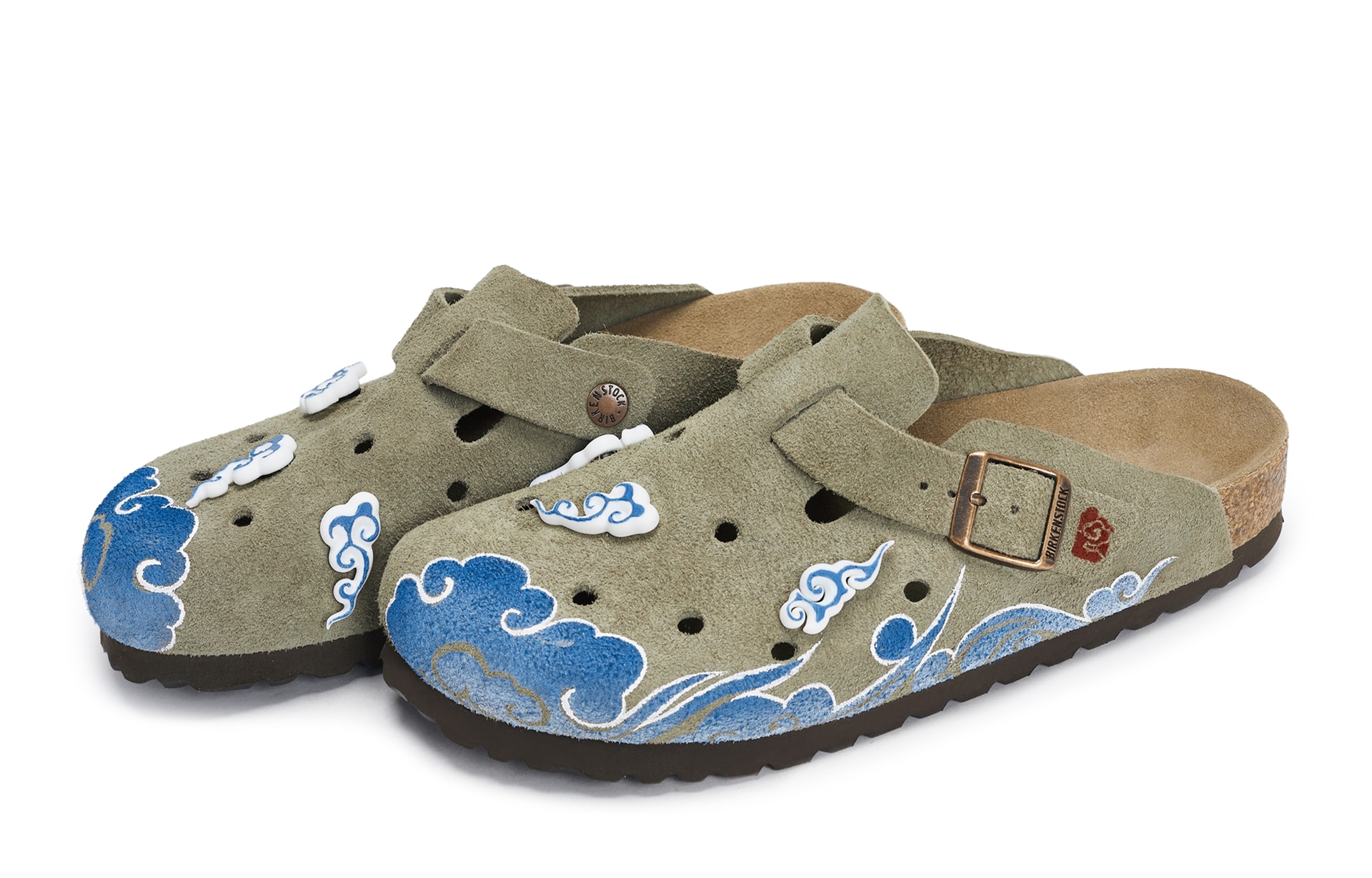 Birkenstock Тапочки (Арт. 0560771(Team80-男女同款云光履迹S-BOX)) — фото 3