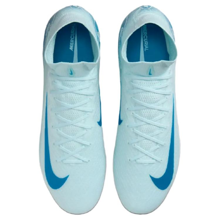 Nike Mercurial Superfly 10 Elite White Blue — фото 2