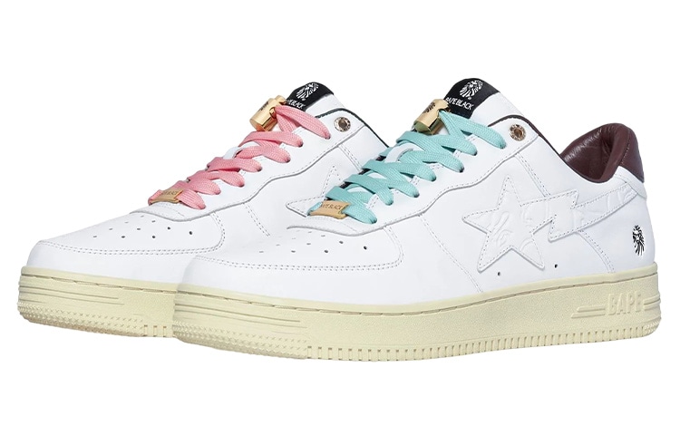 A BATHING APE BAPE BLACK x A BATHING APE STA White — фото 1