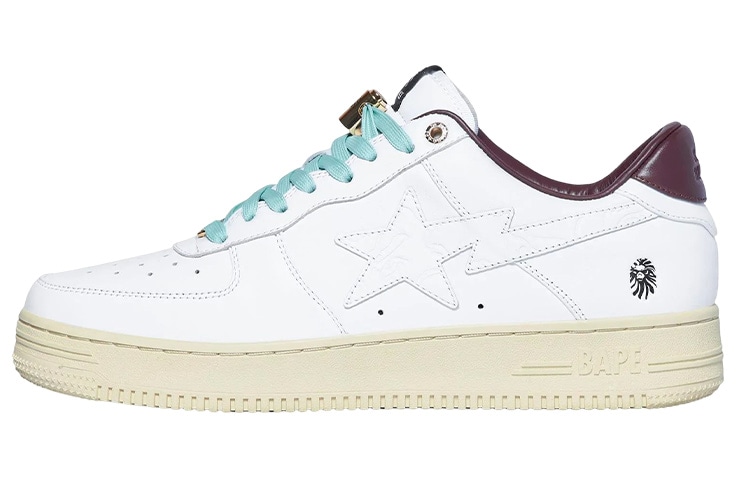 Кроссовки A BATHING APE BAPE BLACK x A BATHING APE STA White