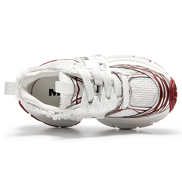 MIO Retro Dad Shoes White/Red — фото 3