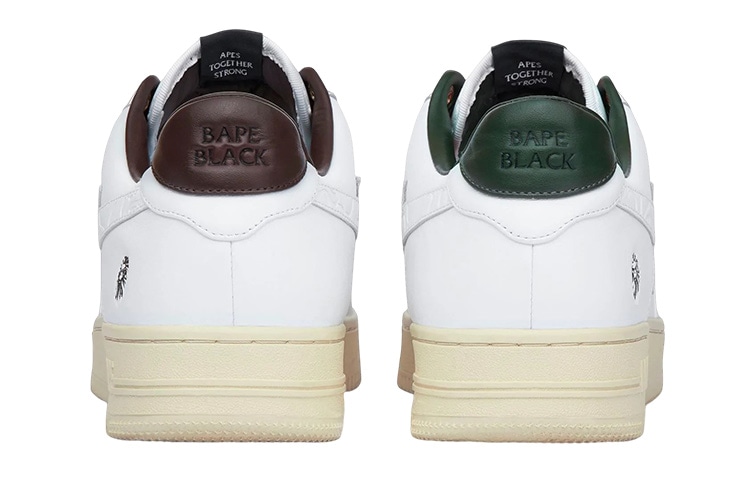 A BATHING APE BAPE BLACK x A BATHING APE STA White — фото 3