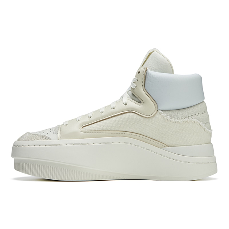 Y-3 Thick Sole Mid Sneakers White