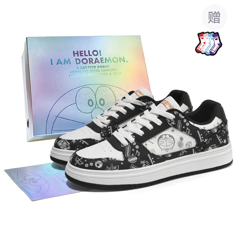 Doraemon/哆啦A梦 Doraemon Low-Top Sneakers