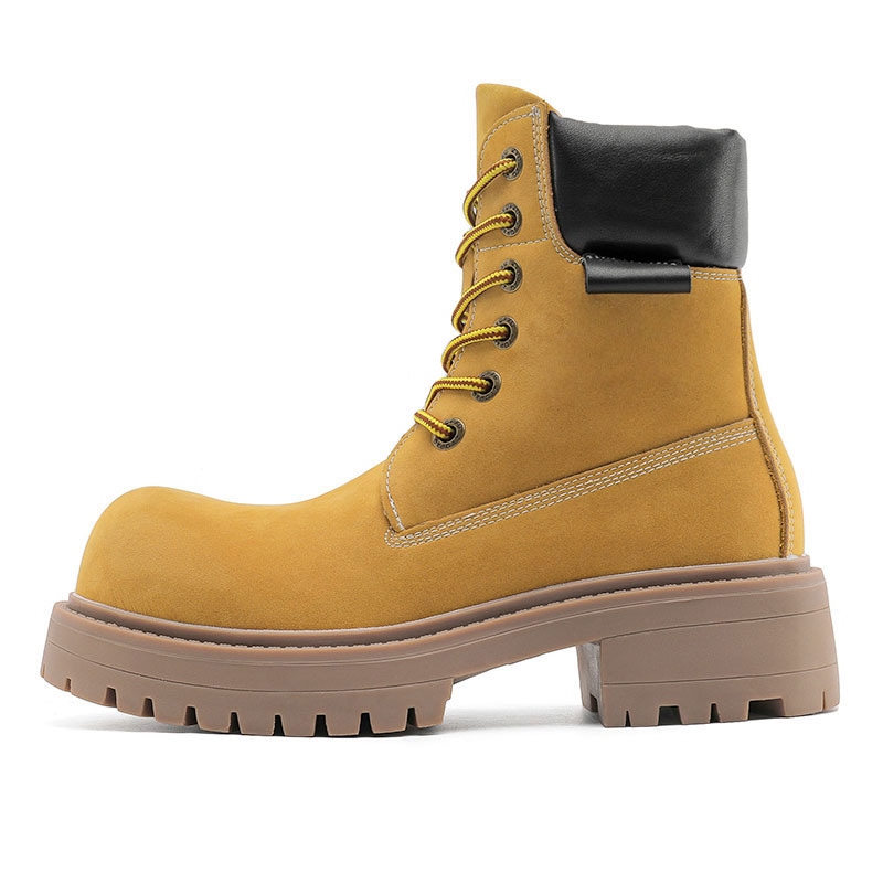 Dounkol Vintage Round Toe Work Boots