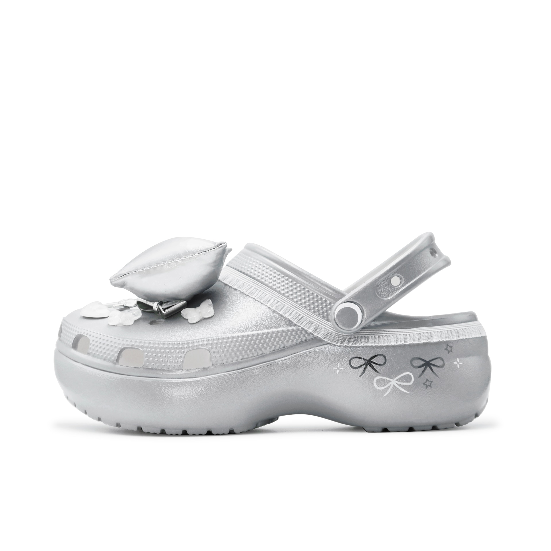 Crocs Classic Clog Ballet Silver White — фото 1