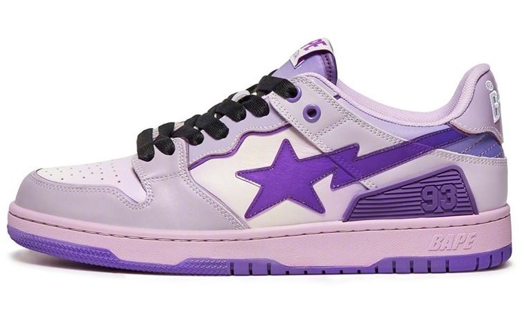 Кроссовки A BATHING APE SK8 STA Purple Gradient