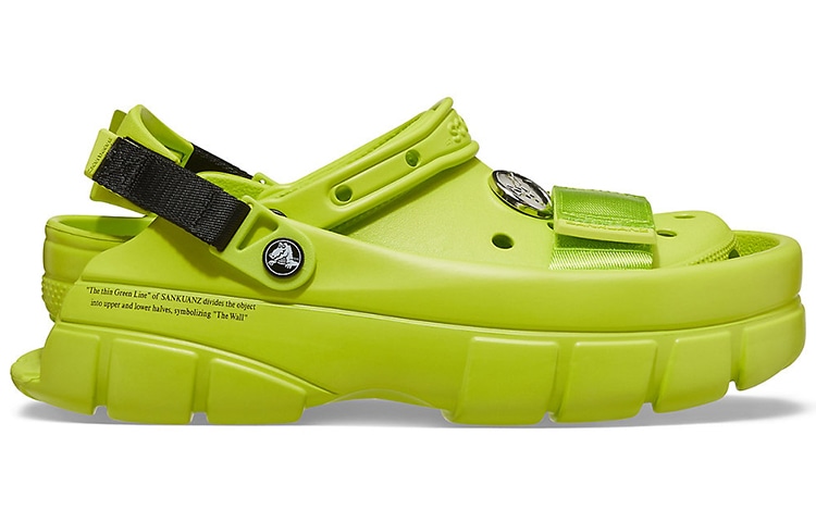 Crocs SANKUANZ x Crocs Classic Clog Lime Green — фото 1