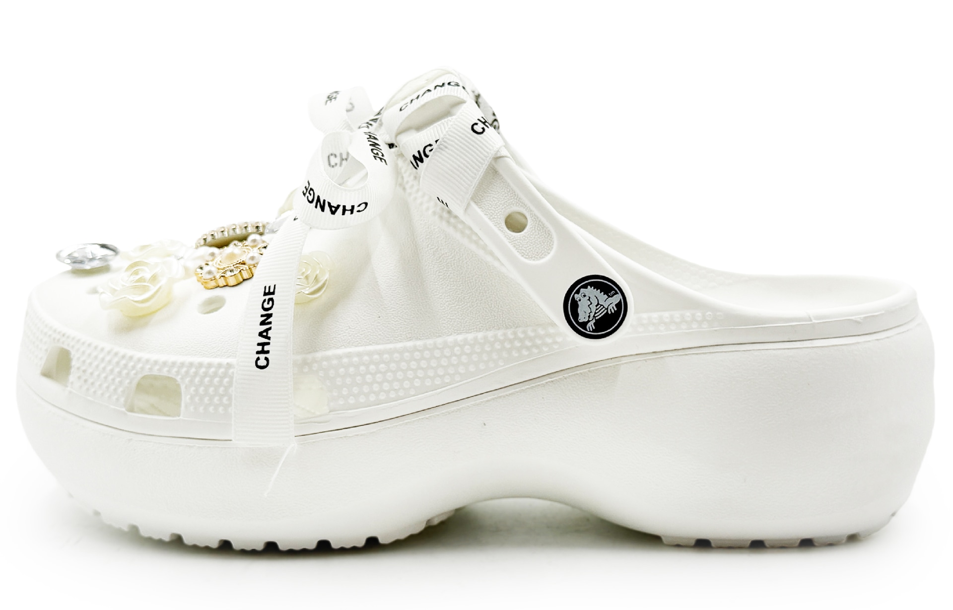 Crocs Classic Platform Clog White