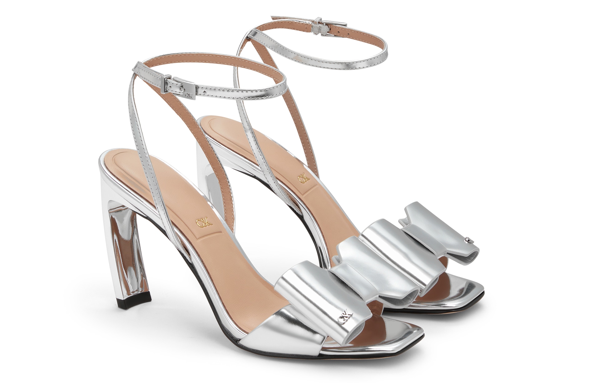Charles&Keith CHARLESKEITH ck 9.1cm Silver — фото 1