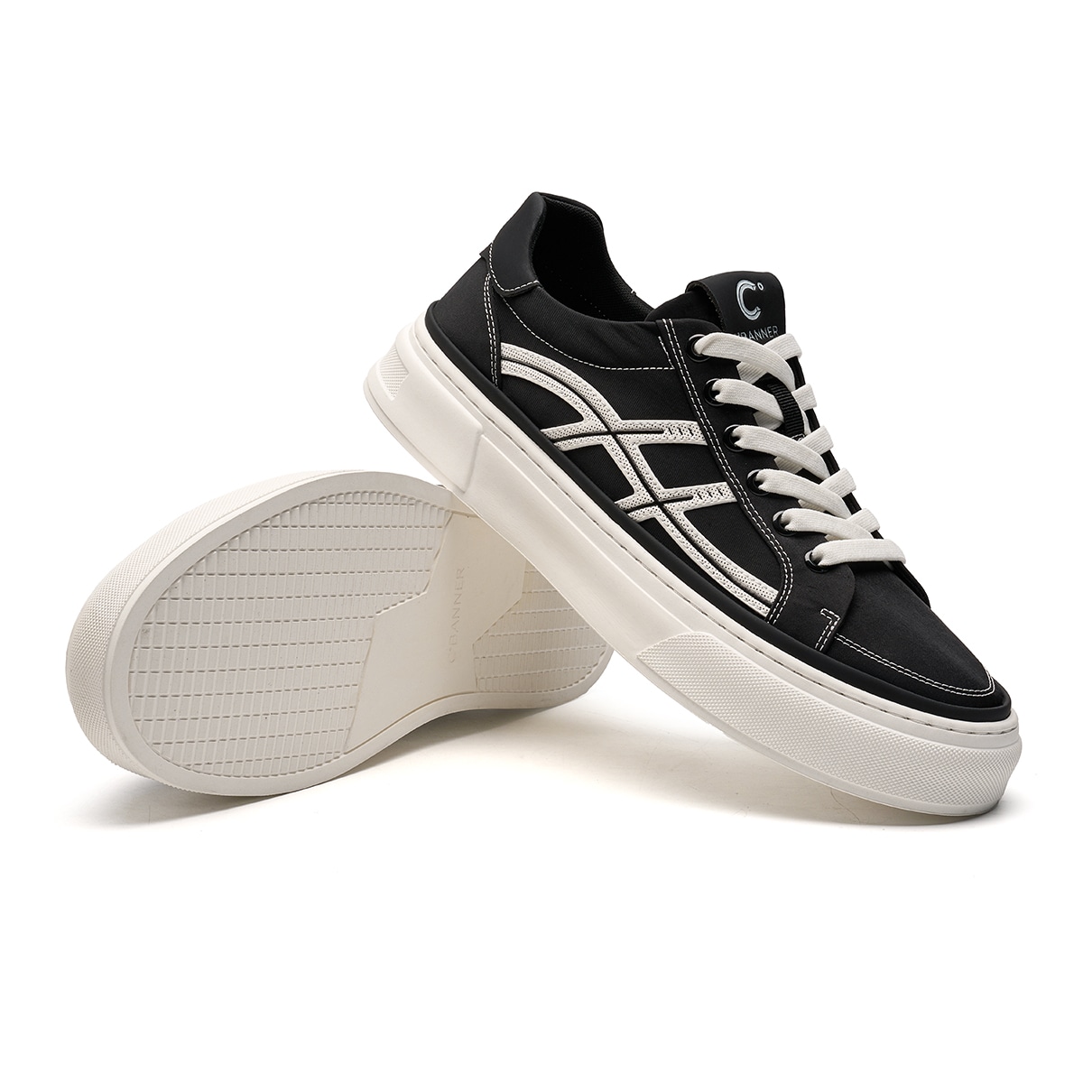 C°Banner Canvas Shoes Black — фото 2