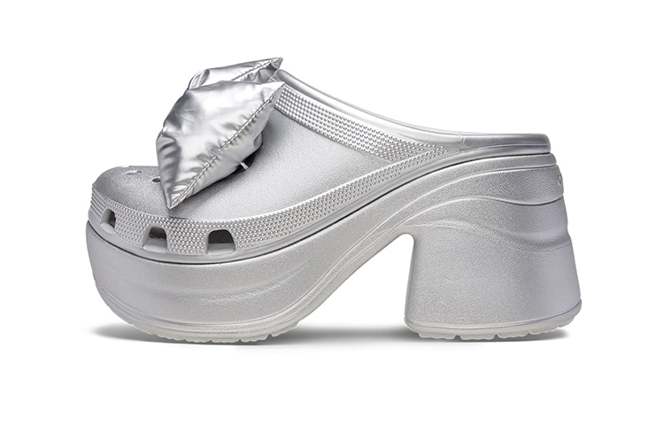Crocs Metallic Silver
