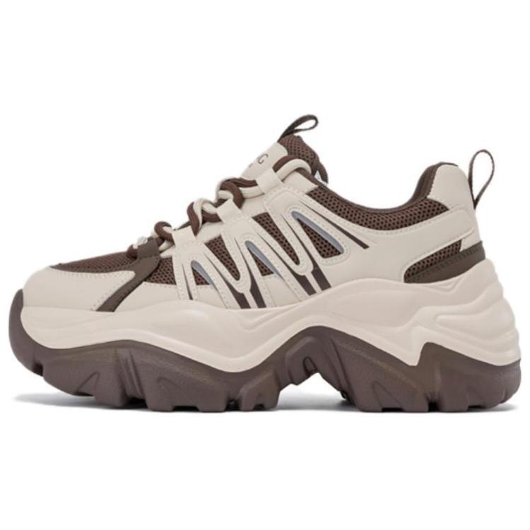 奥康/AOKANG AOKANG Low-Top Dad Sneakers Beige Brown