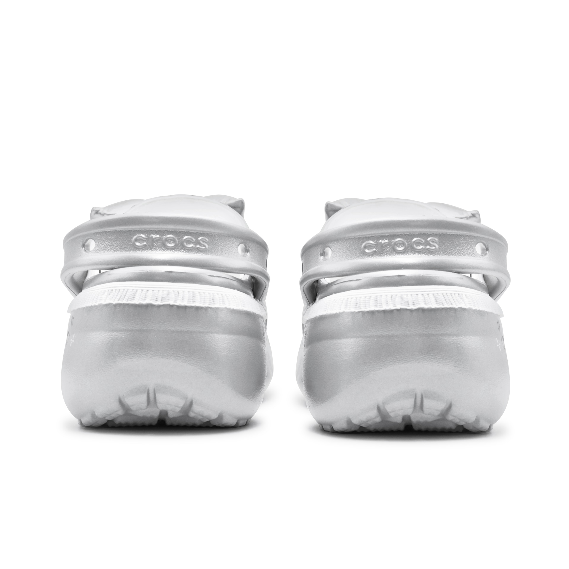 Crocs Classic Clog Ballet Silver White — фото 4
