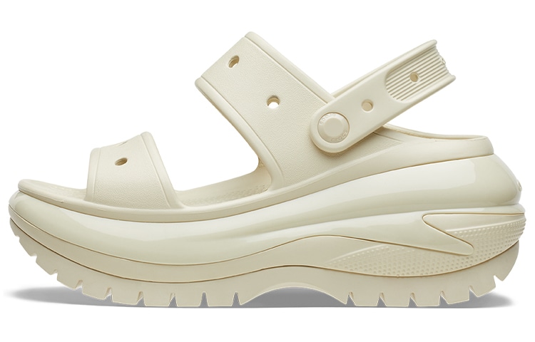 Crocs Platform Sport Sandal Bone White