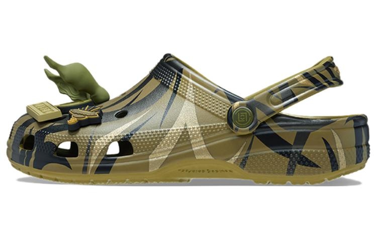 CLOT x Crocs EVA Military Green