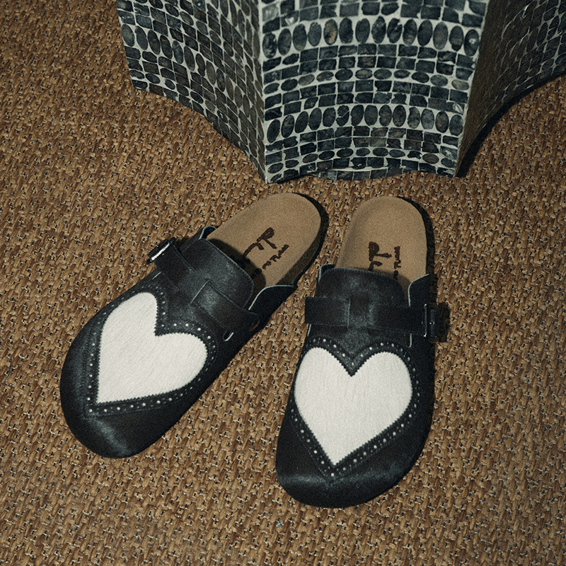 Conp Heart Closed-Toe Slides — фото 5
