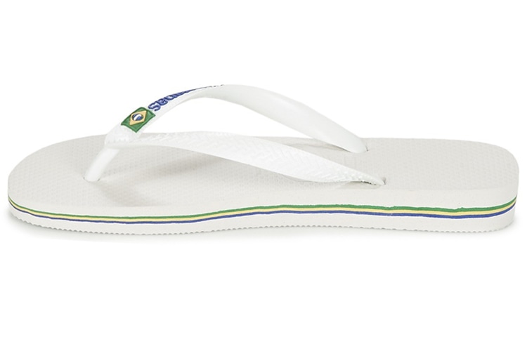 Havaianas White Flip Flops