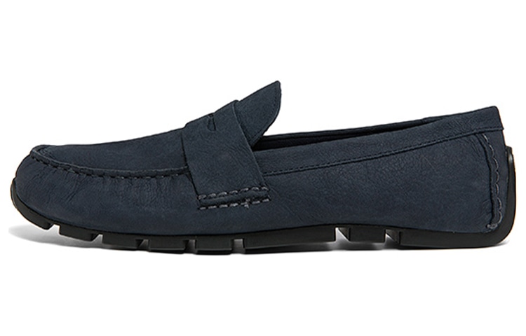 Clarks Navy Blue Slip-On