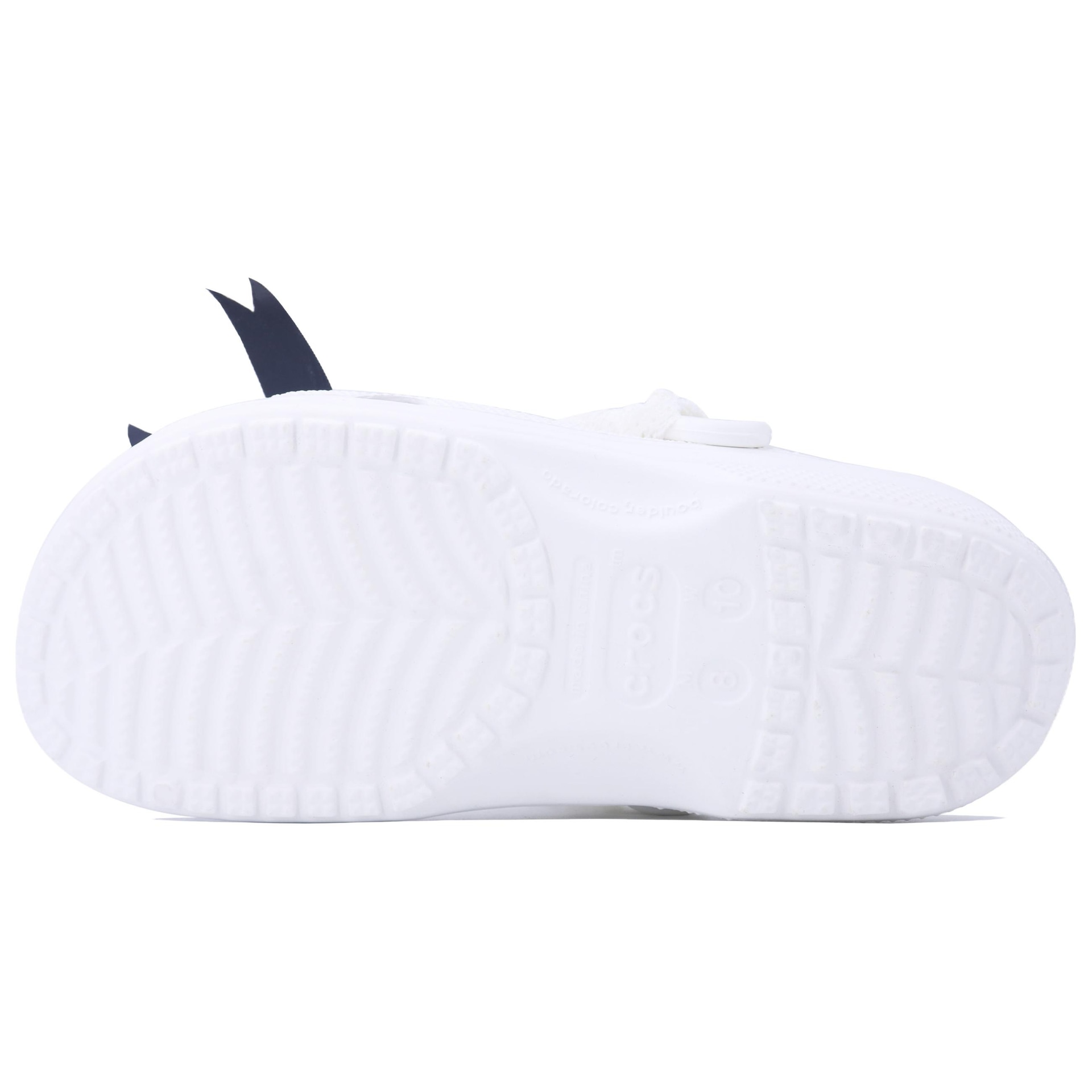 Crocs Classic Clog White Black — фото 6