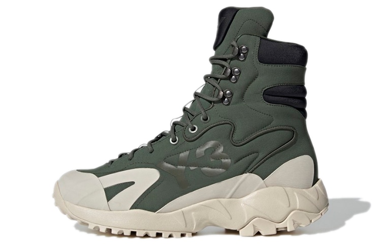 Y-3 Notoma Green Grey