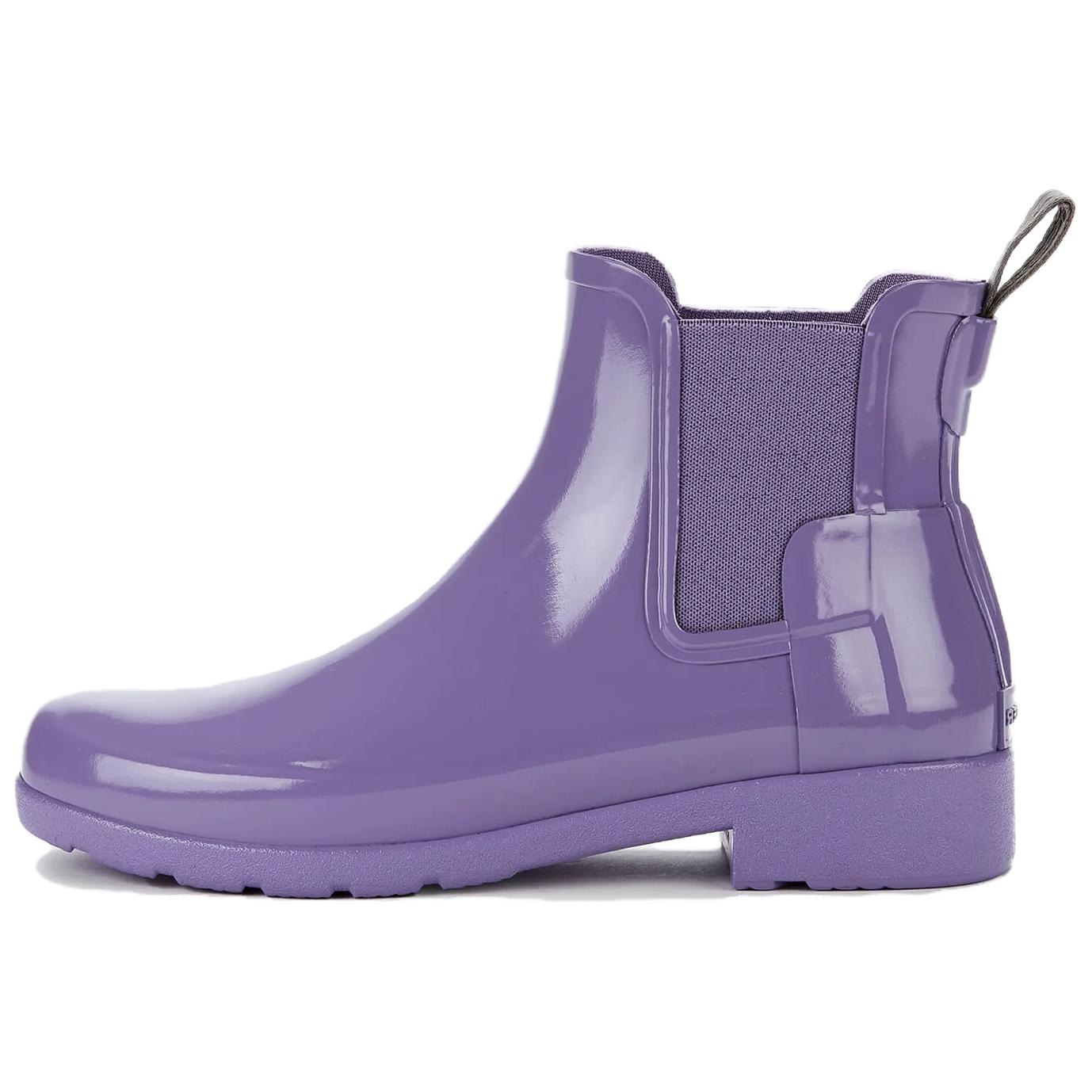 HUNTER 猎人靴 Hunter Chelsea Boots Purple