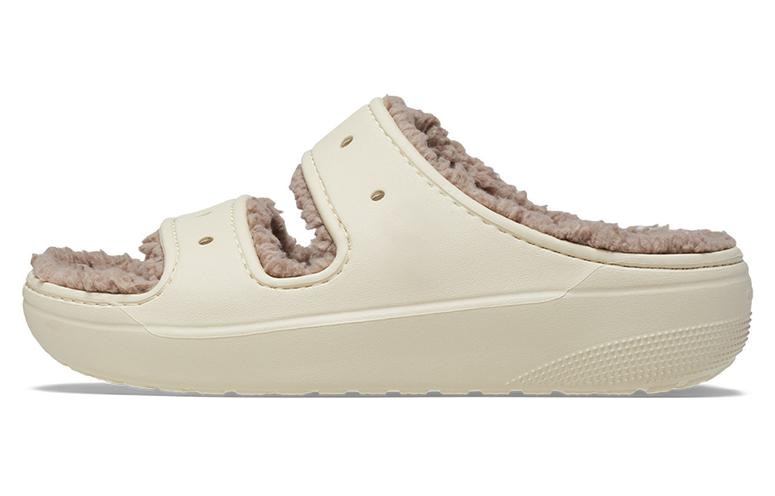 Crocs Classic Lined Clog Bone White