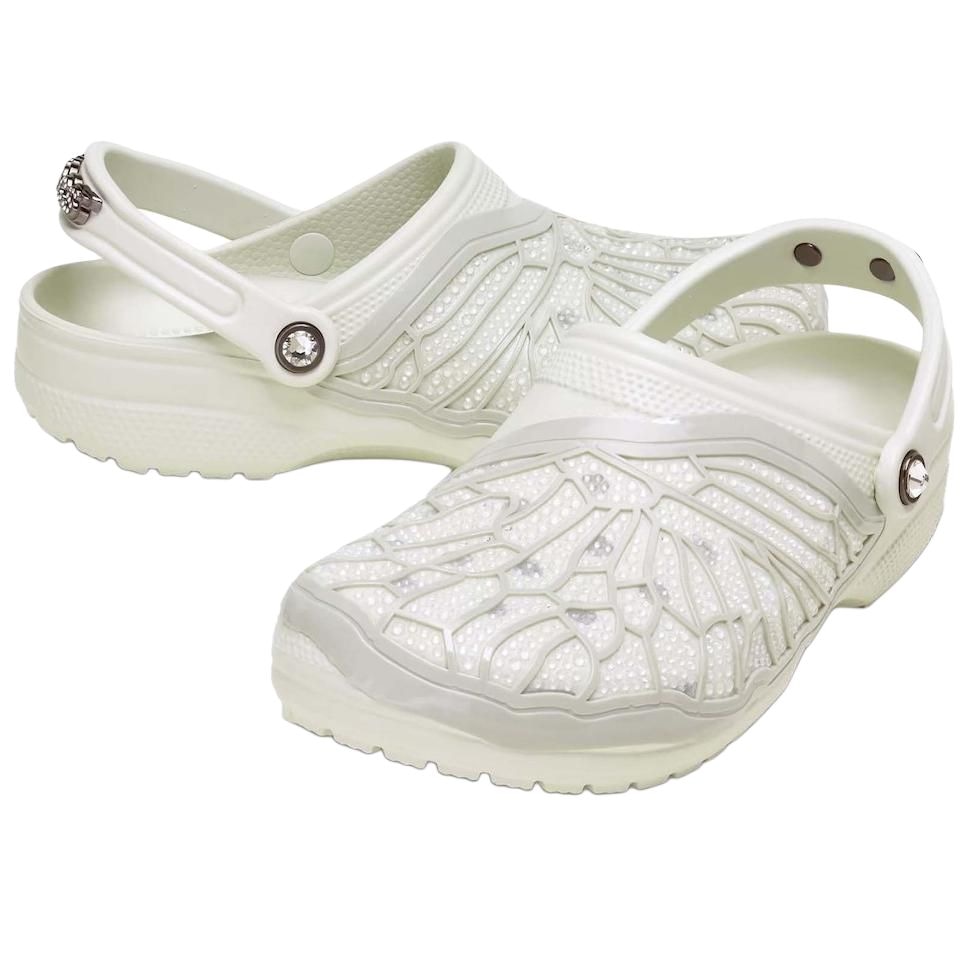 Crocs Swarovski x Crocs Classic Clog White — фото 1