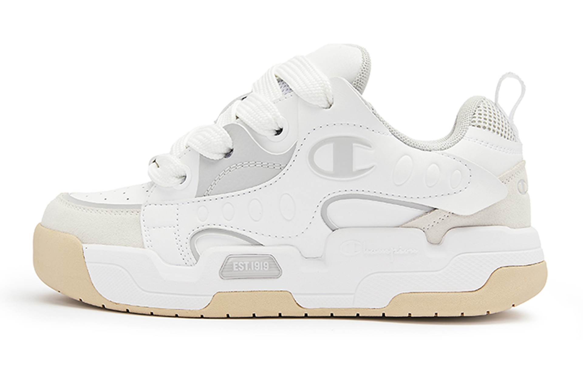Champion Essentials FutureSkate V1 White Grey