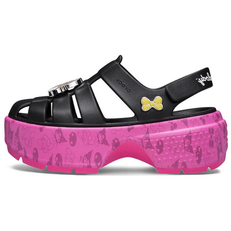 Crocs Roman Sandals Black