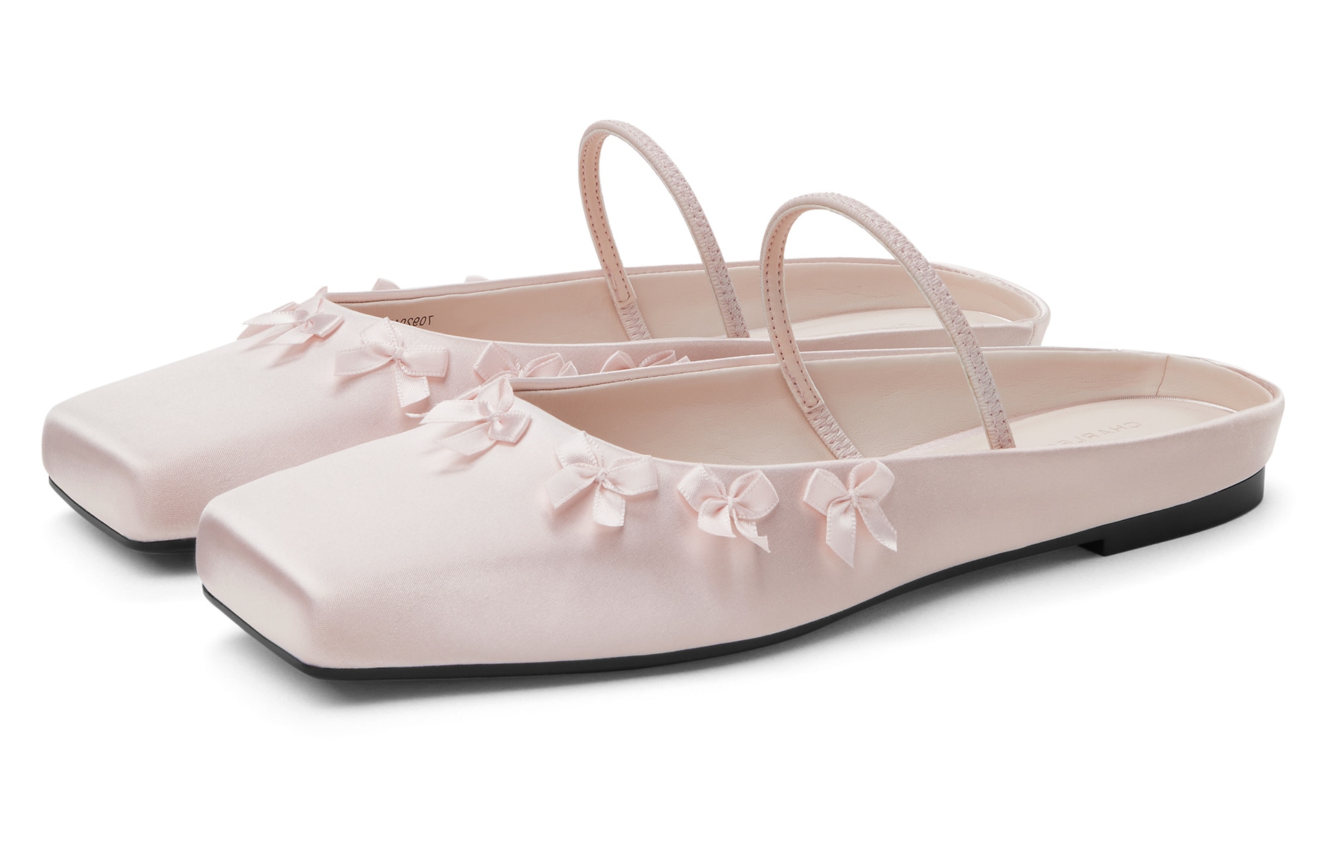 Charles&Keith Charles & Keith Ballet Mules Light Red — фото 1