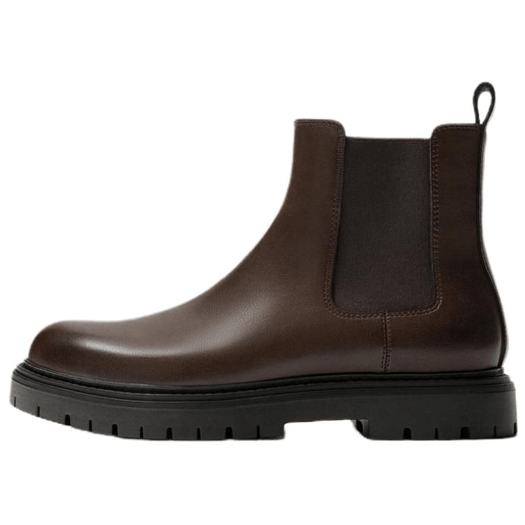 Ботинки ZARA Chelsea Boots Brown