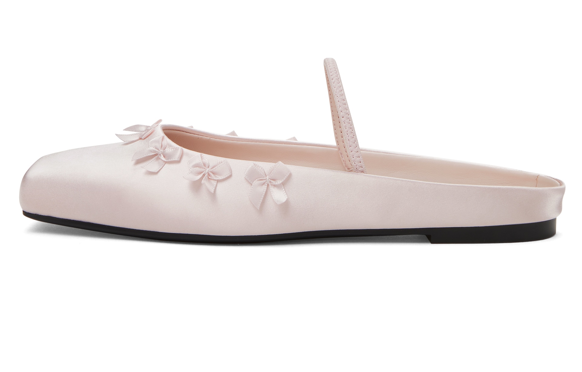 CHARLES&KEITH Charles & Keith Ballet Mules Light Red