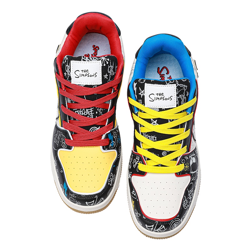 The Simpsons Canvas Low Top Sneakers — фото 3