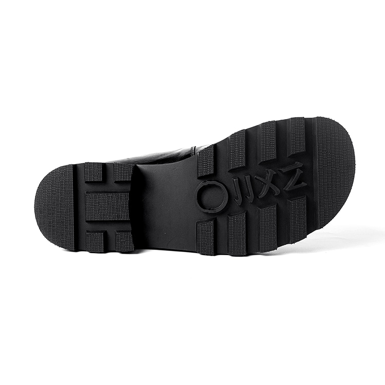 HUANXIANGZHE Huanzhe Black Platform Boots — фото 6