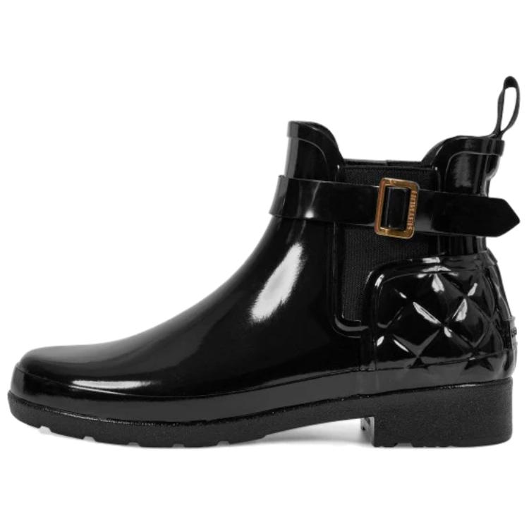 HUNTER 猎人靴 Hunter Refined Chelsea Black