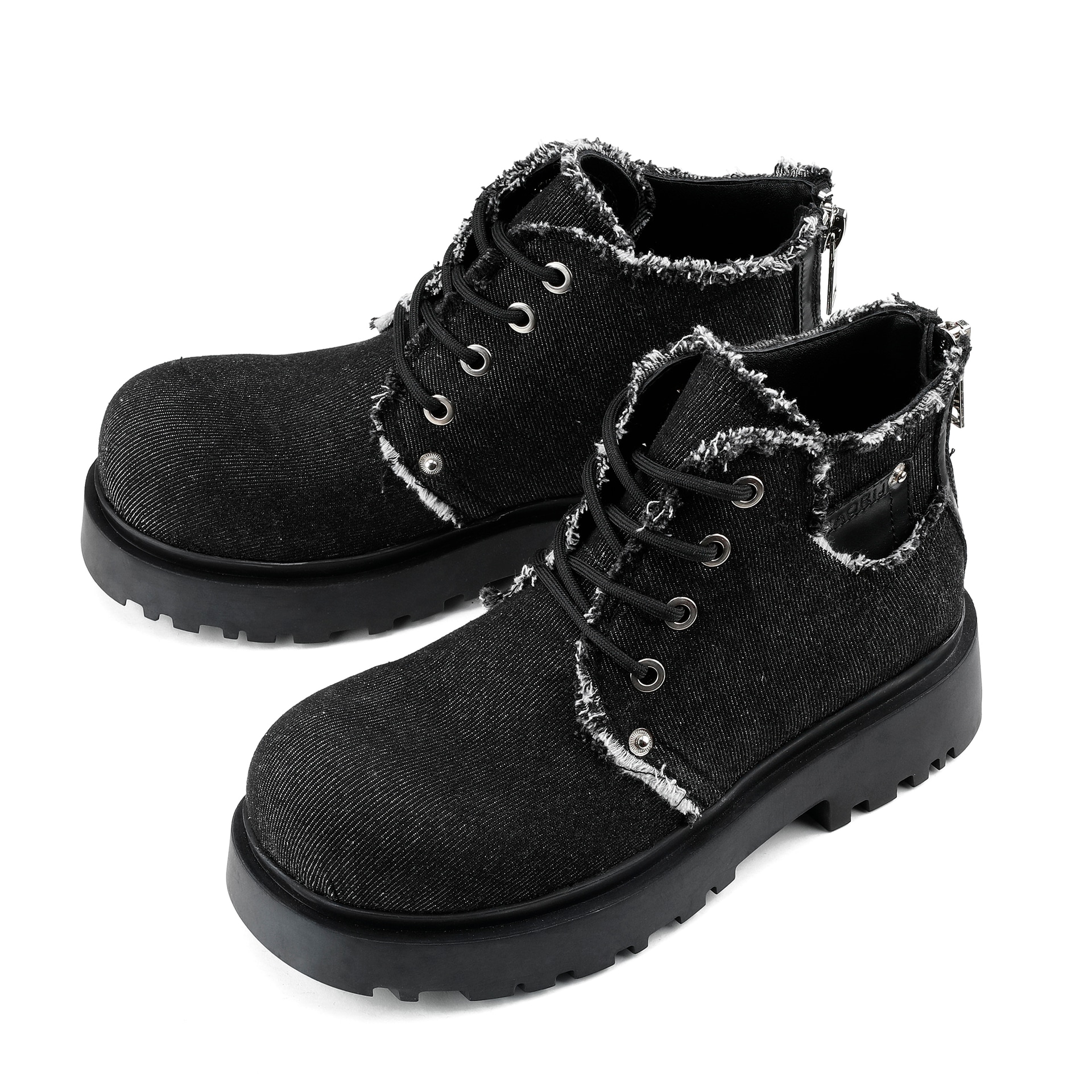 Hanqiaoriji Rebirth Series Black Martin Boots — фото 1