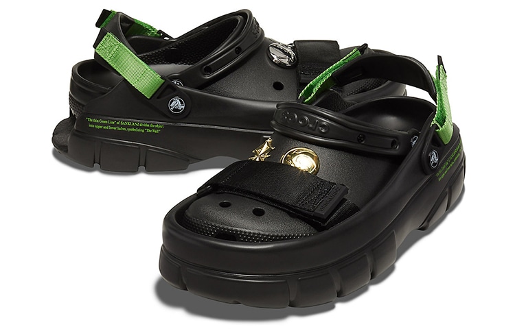 Crocs SANKUANZ x Crocs Classic Clog Black — фото 5