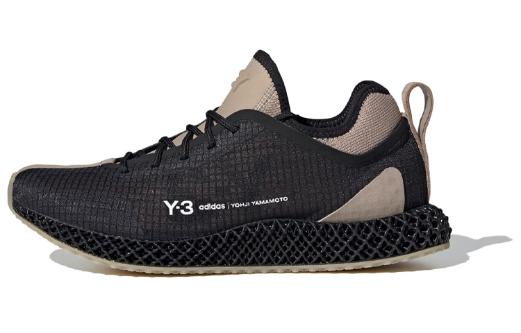 Y-3 4D Runner Black Brown