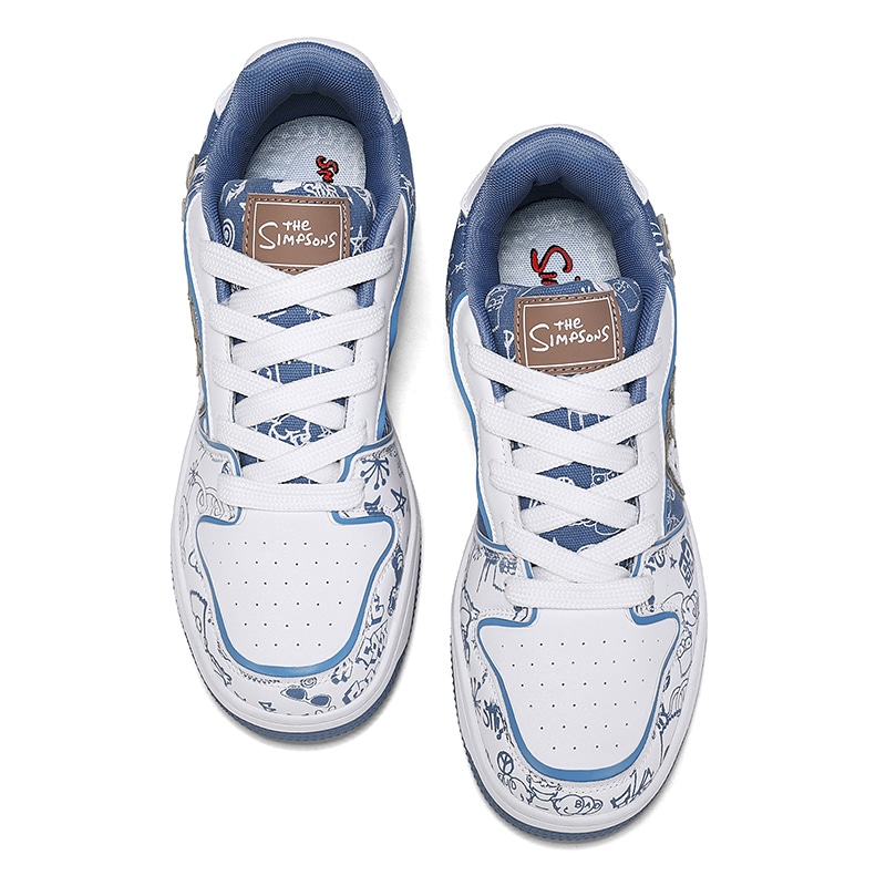 The Simpsons Canvas Low Top Sneakers — фото 8