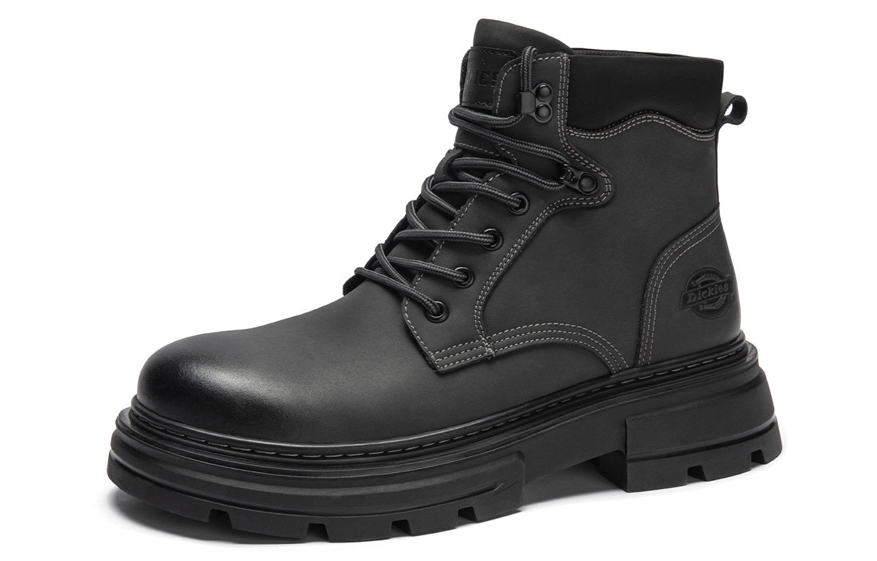 Dickies Martin Boots Black Grey — фото 1