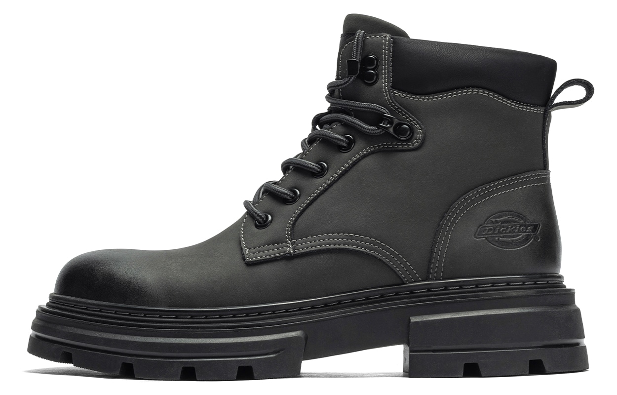 Dickies Martin Boots Black Grey — фото 8