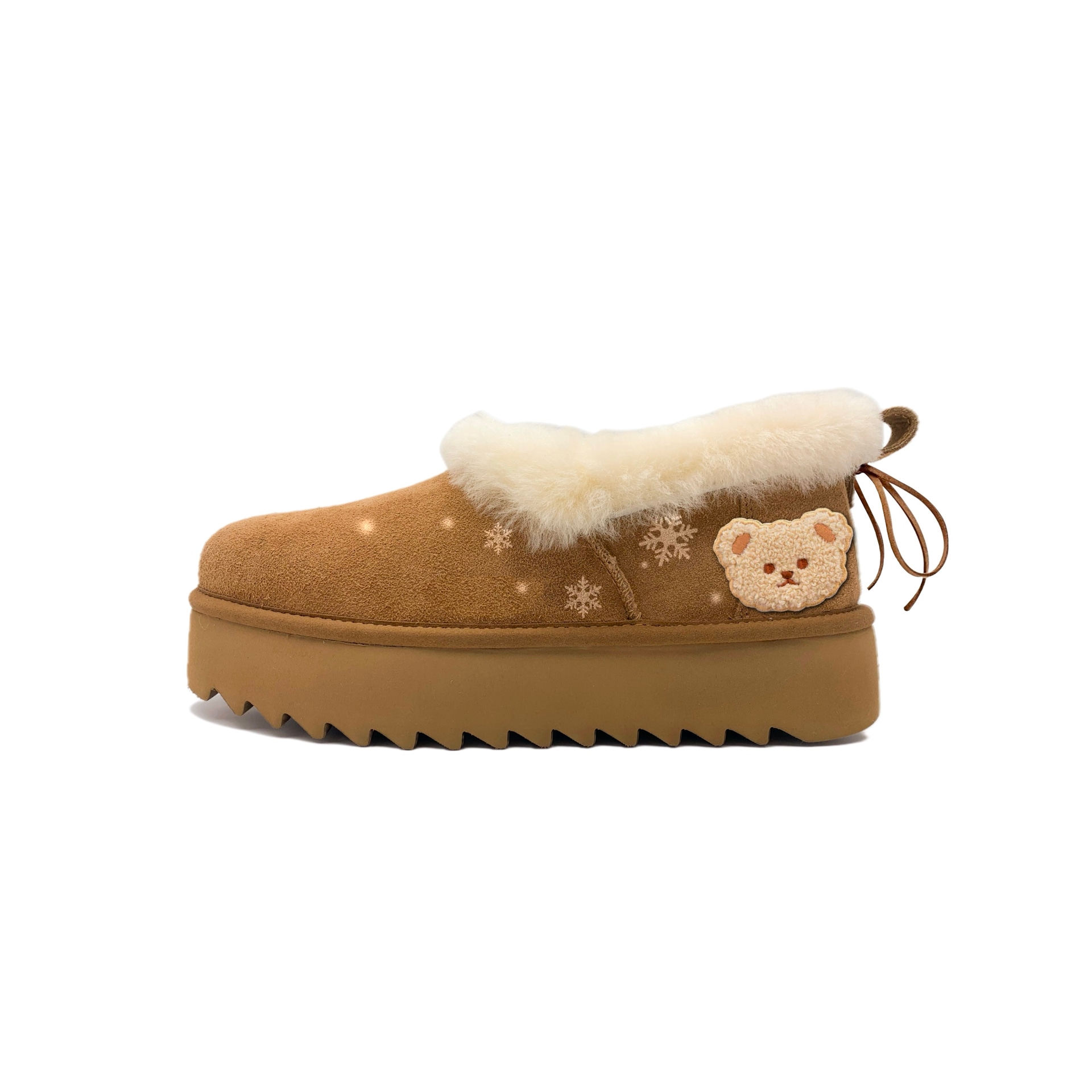 UGG Winter Bear Ankle Boot Chestnut Brown