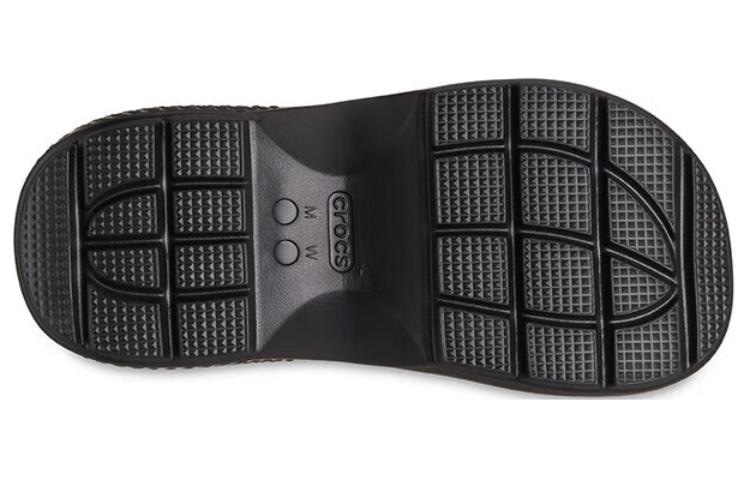Crocs EVA Crystal Snowhouse Clogs Black — фото 6