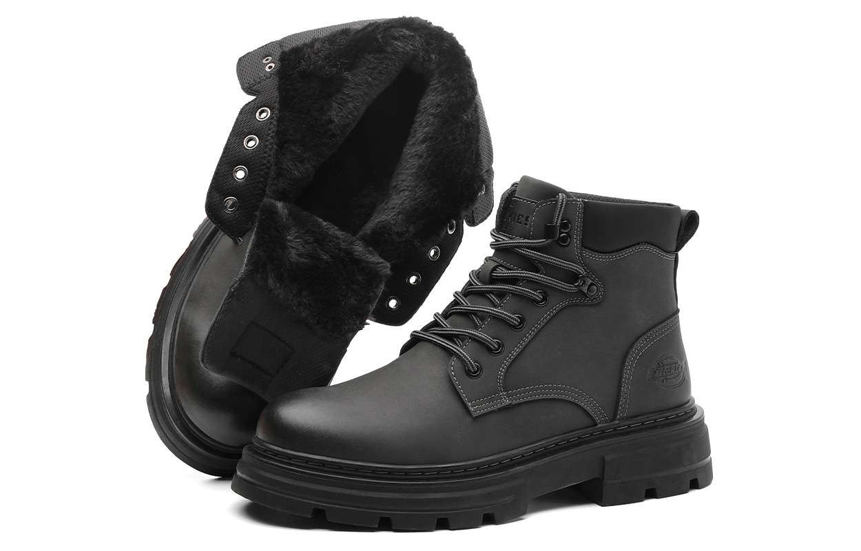 Dickies Martin Boots Black Grey — фото 10