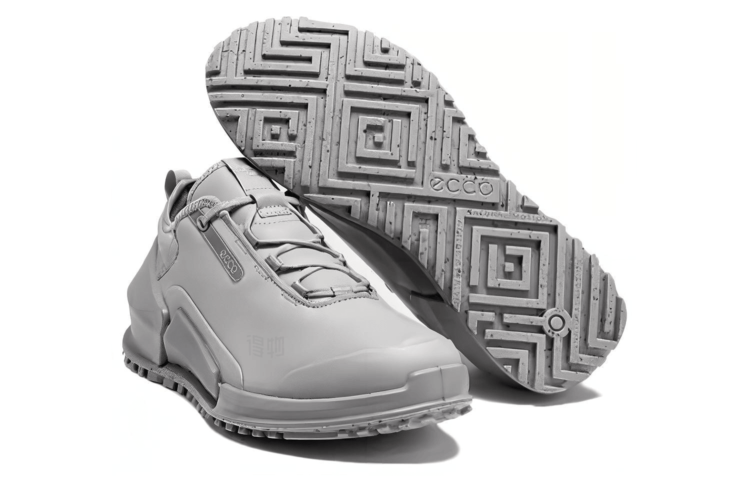 Ecco Running Shoes Grey — фото 4